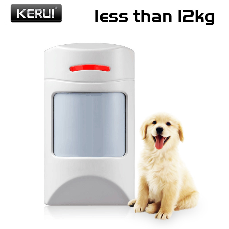 Pet Immune Pir Sensor - KERUI Wireless สัตว์เลี้ยงสัตว์เลี้ยง-ภูมิคุ้มกันสัตว์ที่เป็นมิตร Motion IR PIR