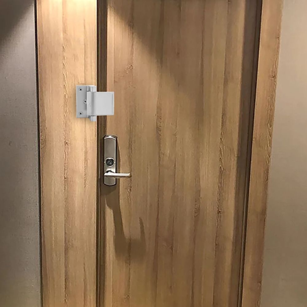 Home Security Door Reinforcement Lock - ล็อคประตูอลูมิเนียมอัลลอยด์ ล็อคประตูความปลอดภัยสูงพิเศษ ตัวเสริมความปลอดภัย ตัวเสริมความทนทาน ล็อคประตูบ้าน