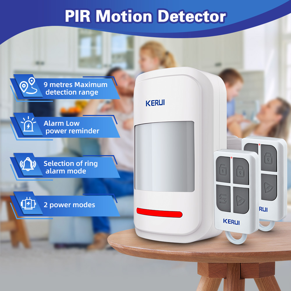 Pet Immune Pir Sensor - KERUI 433MHz อินฟราเรด Motion Sensor เครื่องตรวจจับ/Doorbell