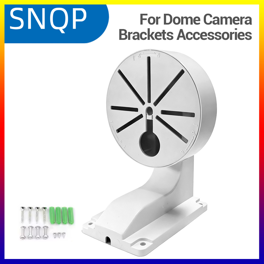 Home Security Officer - อุปกรณ์เสริมกล้องวงจรปิดแบบโดมสำหรับโฮมออฟฟิศรูปตัว L พลาสติกทนทาน ติดผนัง ใช้ได้ทั้งภายในและภายนอกอาคาร