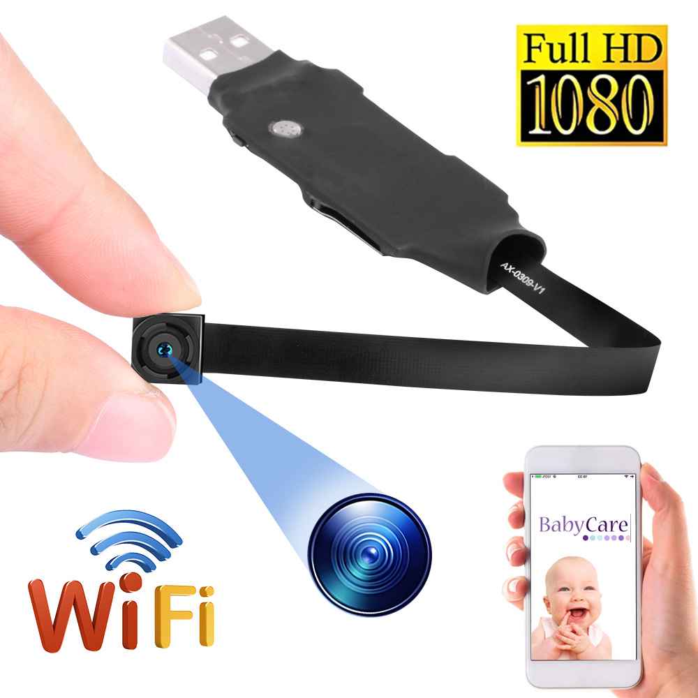 Home Security Hidden Cameras - 128GB WiFi มินิกล้อง 1080P โมดูล DIY