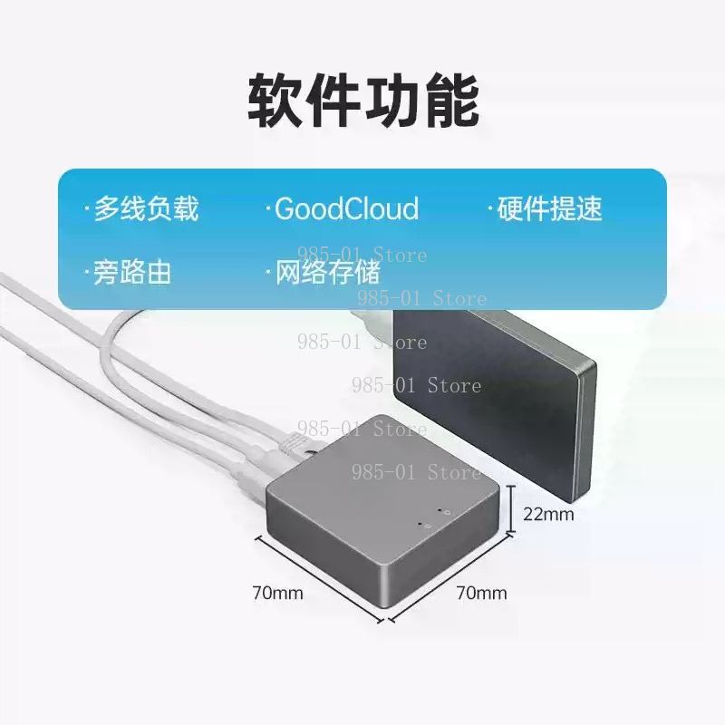 Home Security Officer - เกตเวย์รักษาความปลอดภัย 2.5G WAN VPN รุ่น Mini