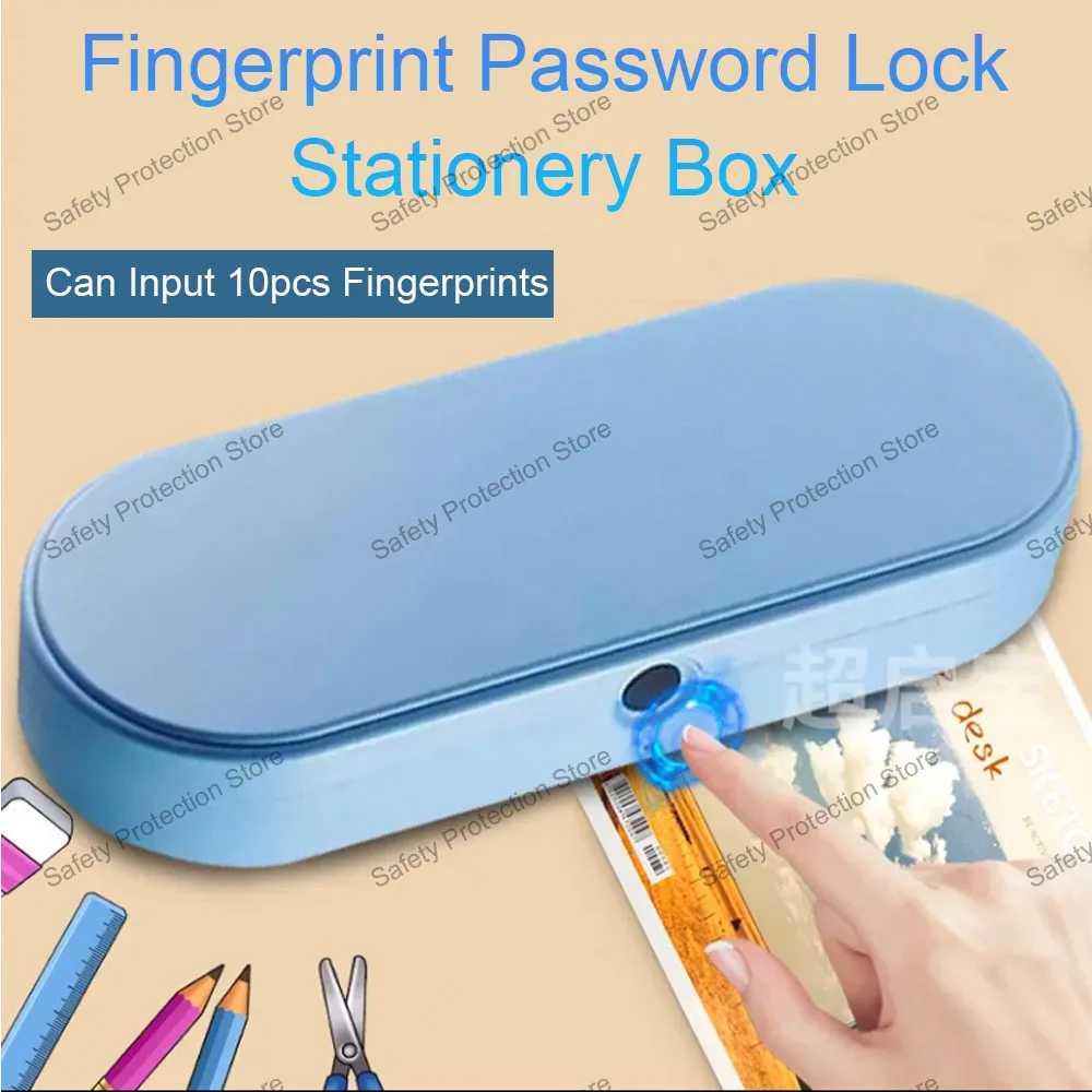 Home Security Safe - กล่องเก็บลายนิ้วมือลายนิ้วมือตู้เซฟนักเรียนปากกาในครัวเรือน Secret ซ่อนปลอดภัยเครื่องเขียนความเป็นส่วนตัวกล่องป้องกัน