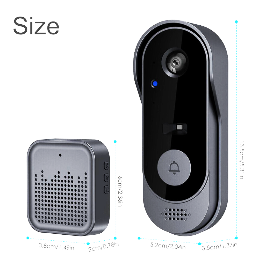 Peephole Camera Viewer - แอป Tuya มุมมองกว้าง 170 องศา ใช้พลังงานแบตเตอรี่