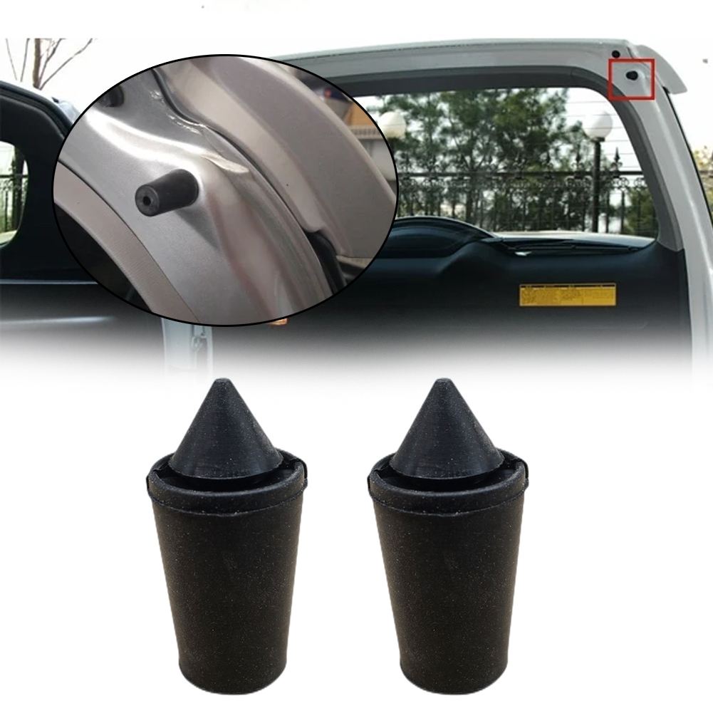 Home Security Door Reinforcement Lock - 2pcs ประตูด้านหลังยางหยุดเบาะ 90541-09108 สําหรับ TOYOTA สําหรับ