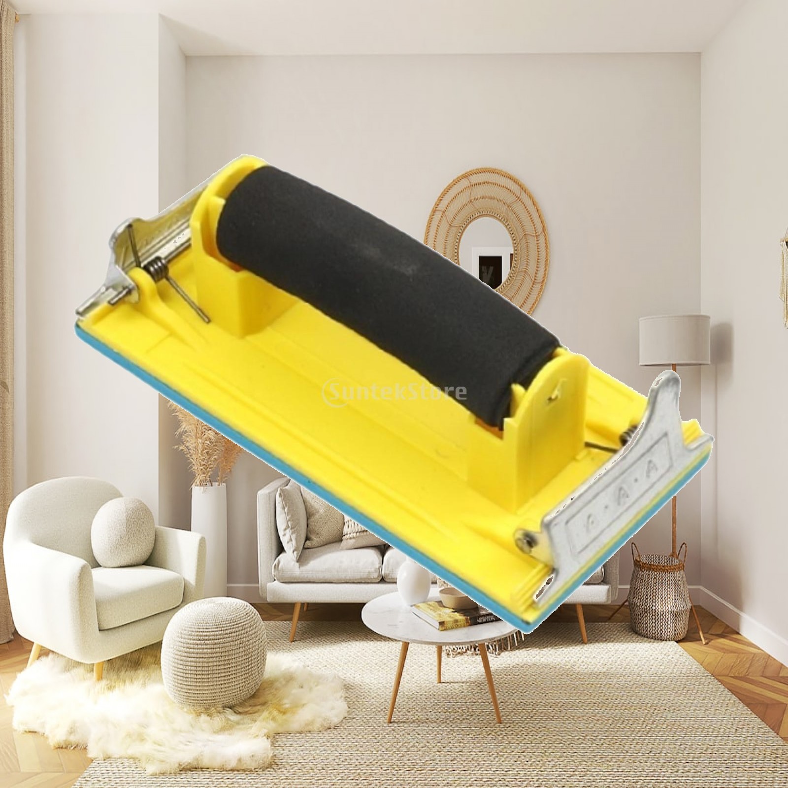 Home Security Project - ที่วางกระดาษทรายแบบมือถือ ที่วางเครื่องมือขัดกระดาษทรายแบบใช้มือ สำหรับการขัดผนัง พื้น งาน DIY