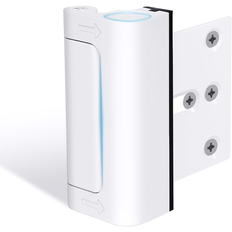 Home Security Door Reinforcement Lock - ตัวล็อคเสริมความแข็งแรงของประตู ทนทาน ป้องกันการเข้าโดยไม่ได้รับอนุญาต เพิ่มตัวล็อคความปลอดภัยของประตูเพื่อความปลอดภัยและความเป็นส่วนตัวในบ้าน