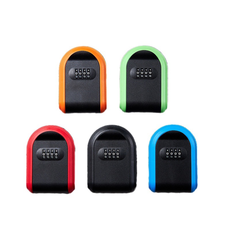 Home Security Key Box - กล่องกุญแจพลาสติกพร้อมรหัสล็อค ปลอดภัยสำหรับประตูบ้าน ดีไซน์เรียบง่ายทันสมัย