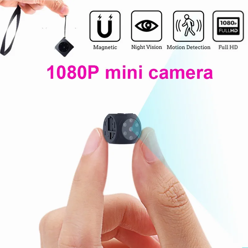 Home Security Hidden Cameras - Body Mini กล้องแบบพกพา 1080P HD Night