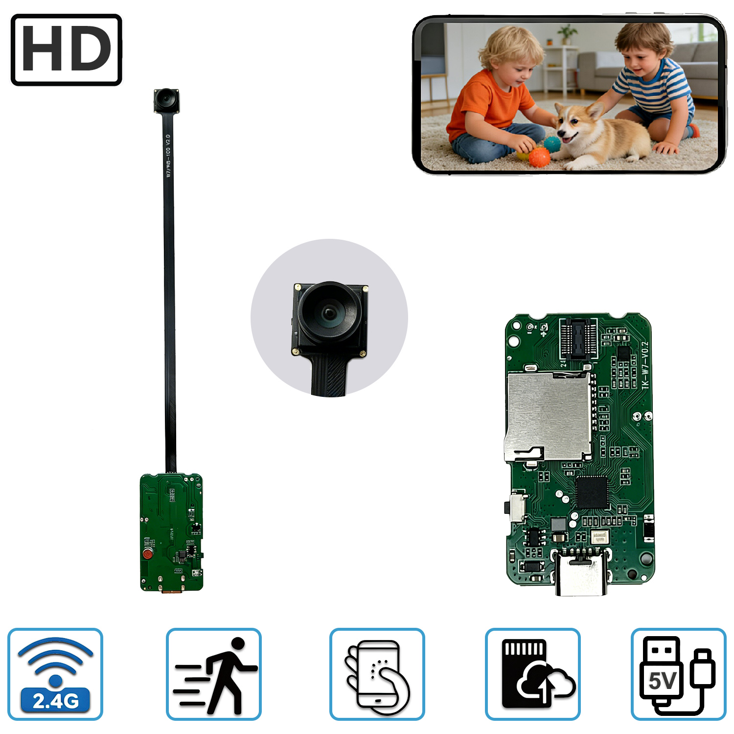 กล้องรักษาความปลอดภัยขนาดเล็กแ - Home Security Hidden Cameras บทวิจารณ์และราคา