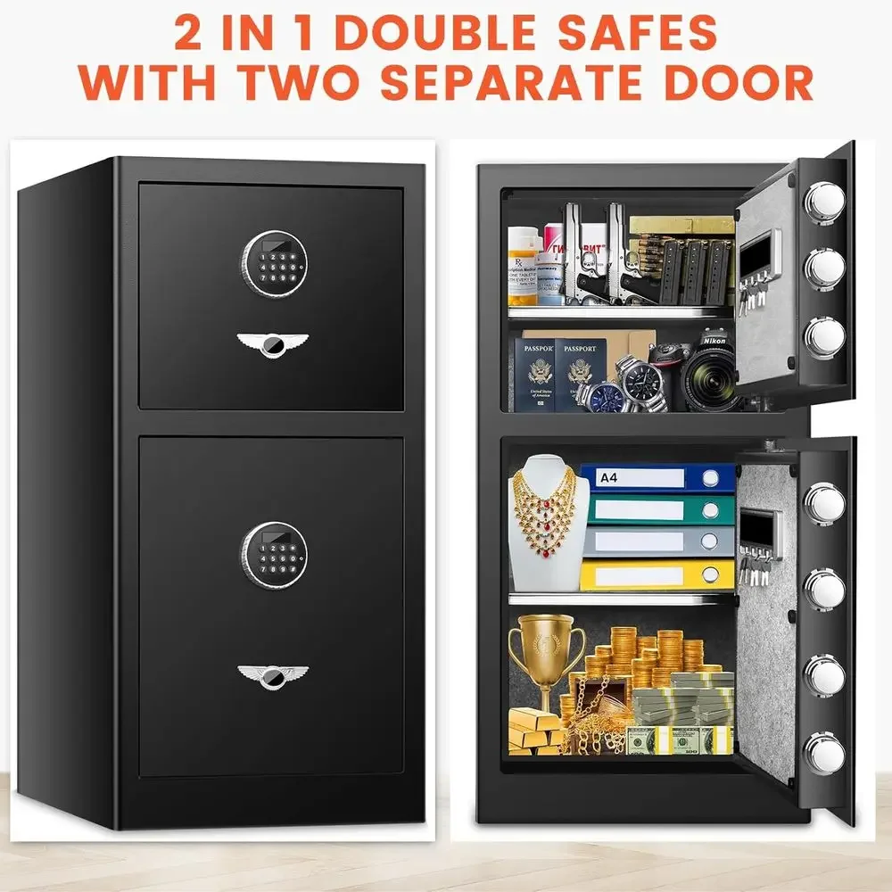 ตู้เซฟนิรภัยแบบสองประตู ขนาด 3 - Home Security Officer บทวิจารณ์และราคา