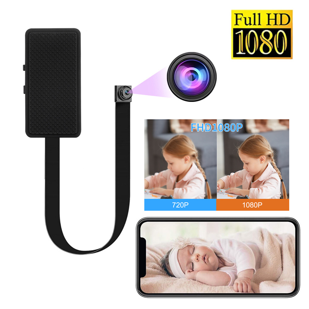 DIY HD 1080P WiFi มินิกล้อง-กา - Home Security Hidden Cameras บทวิจารณ์และราคา