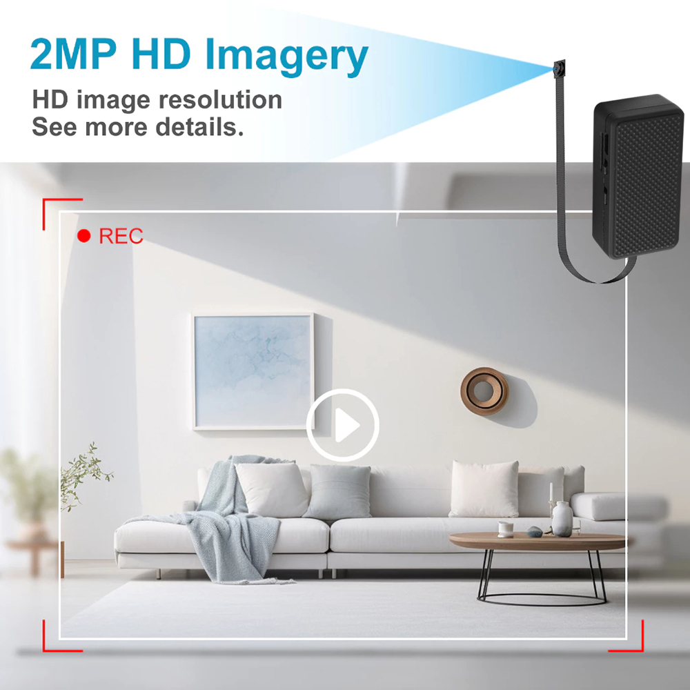 DIY HD 1080P WiFi มินิกล้อง-กา - Home Security Hidden Cameras บทวิจารณ์และราคา