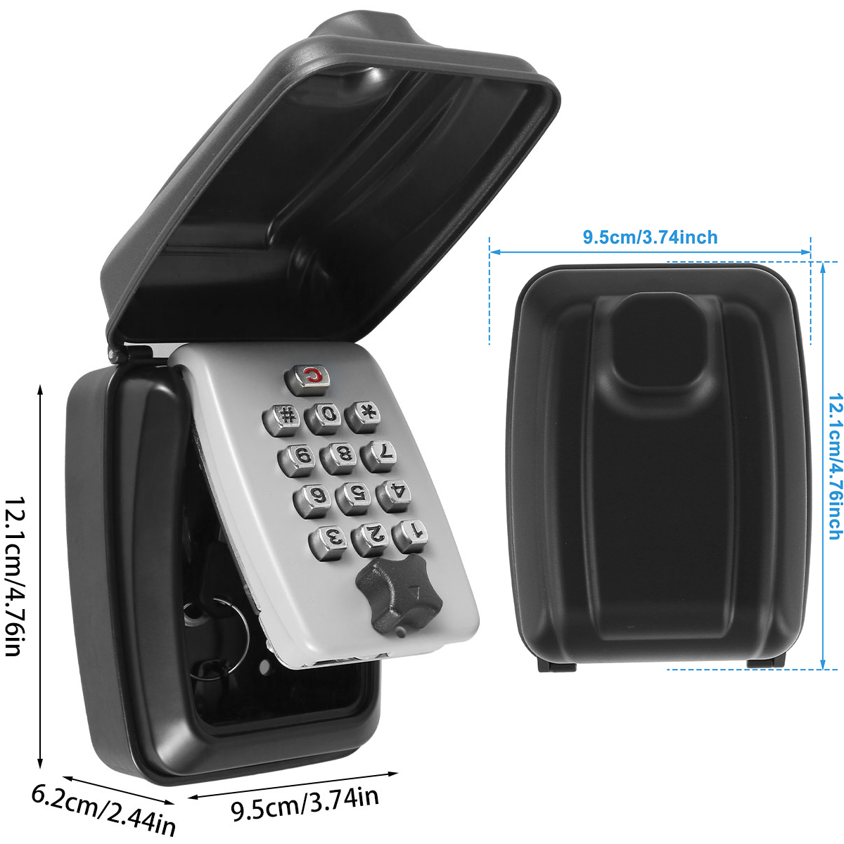 กล่องล็อคกุญแจ Wall-Mount Secr - Home Security Key Box บทวิจารณ์และราคา