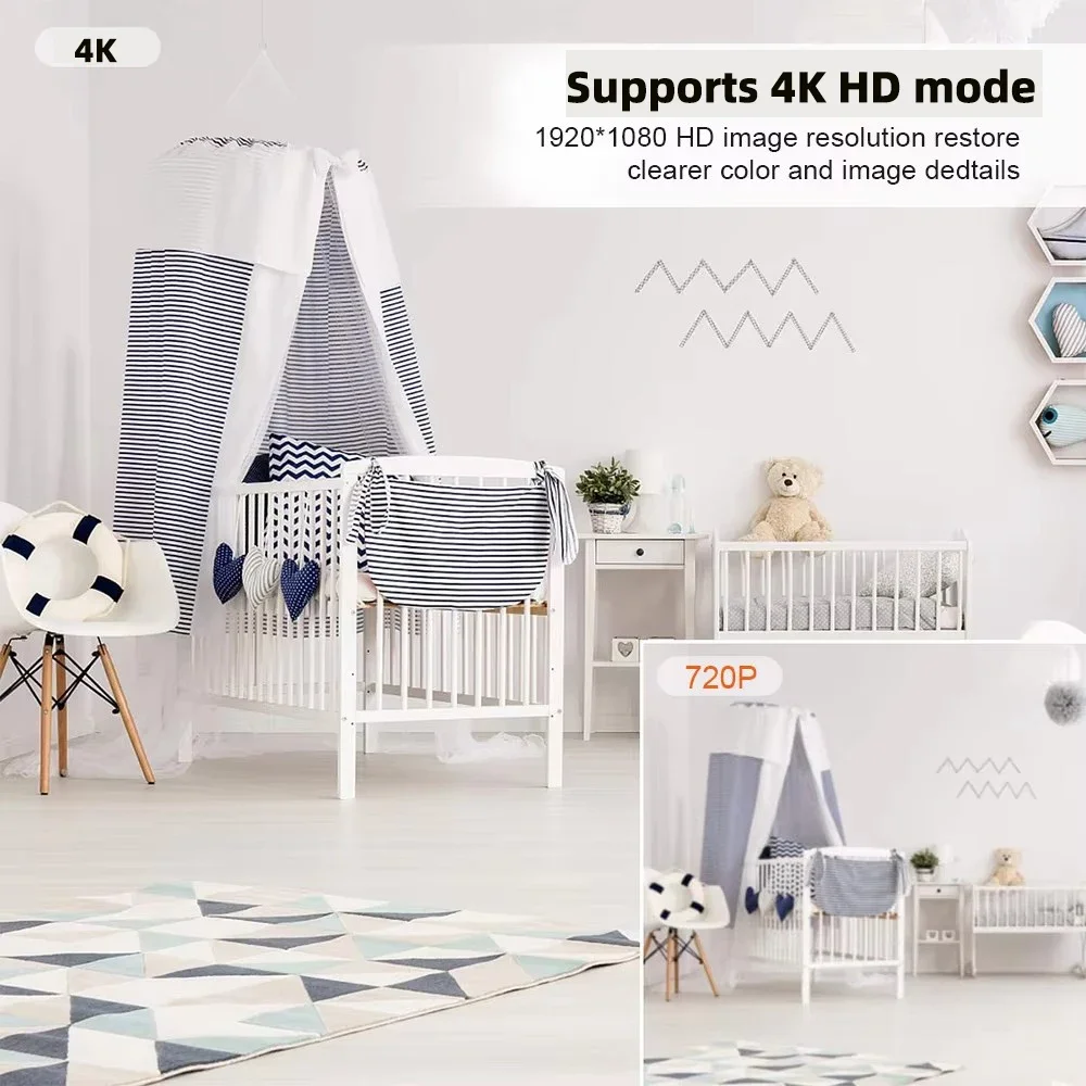 กล้อง WiFi ขนาดเล็ก 4K HD รุ่น - Home Security Hidden Cameras บทวิจารณ์และราคา