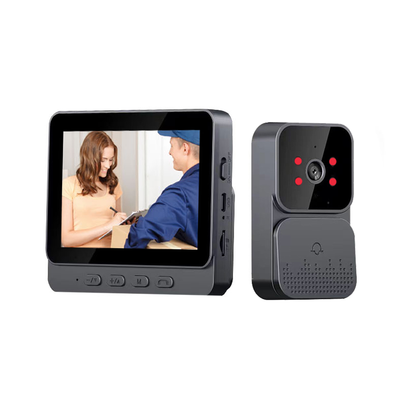 ไร้สาย 2MP 1080P กริ่งประตูแบบ - Peephole Camera Viewer บทวิจารณ์และราคา