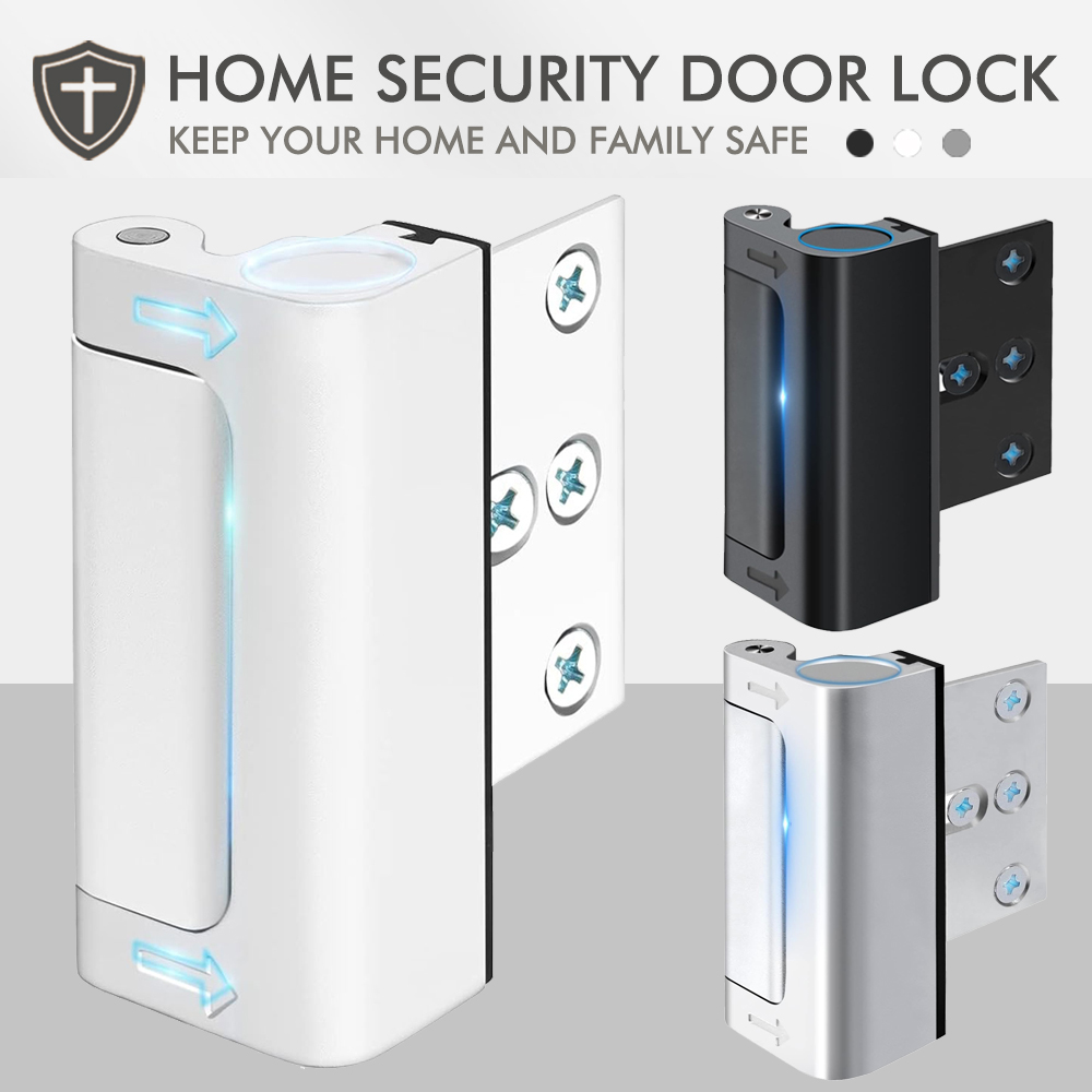 สำหรับล็อคเสริมความแข็งแรงของป - Home Security Door Reinforcement Lock บทวิจารณ์และราคา