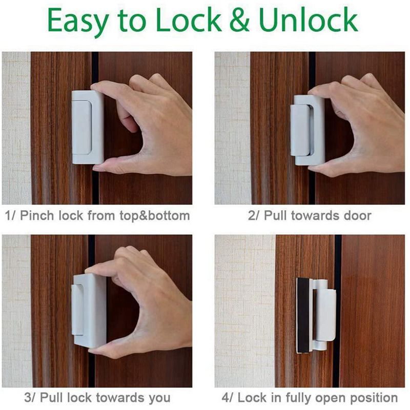 2X ล็อคประตูรักษาความปลอดภัยภา - Home Security Door Reinforcement Lock บทวิจารณ์และราคา