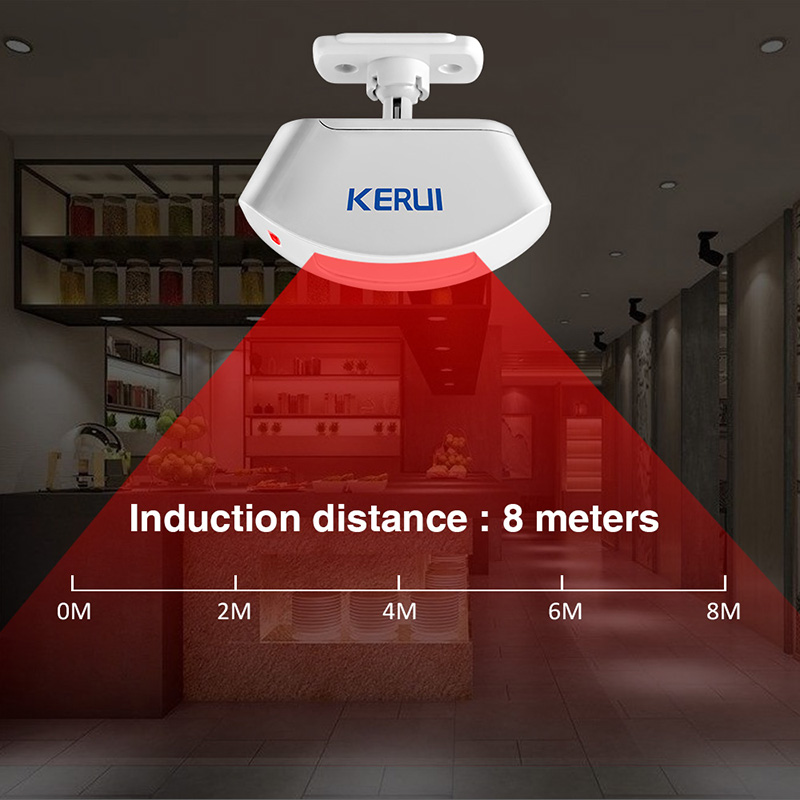 KERUI ไร้สายผ้าม่านเครื่องตรวจ - Pet Immune Pir Sensor บทวิจารณ์และราคา