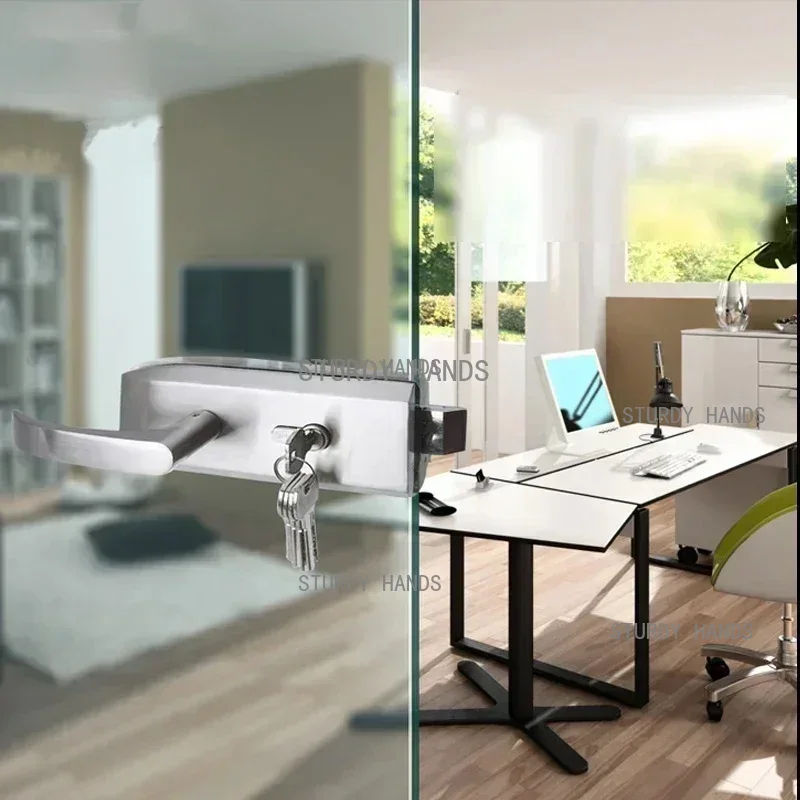 สํานักงานประตูกระจกล็อคห้องน้ํ - Home Security Officer บทวิจารณ์และราคา