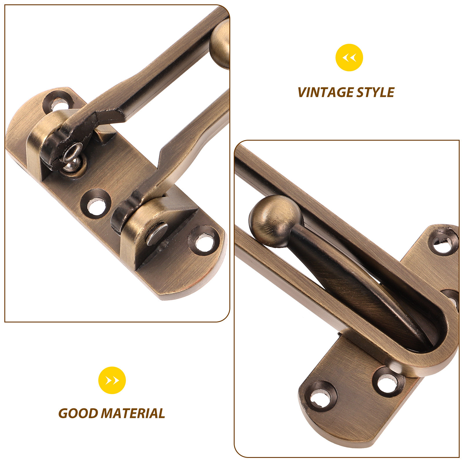 ตัวล็อคประตูหน้าเสริมความแข็งแ - Home Security Door Reinforcement Lock บทวิจารณ์และราคา
