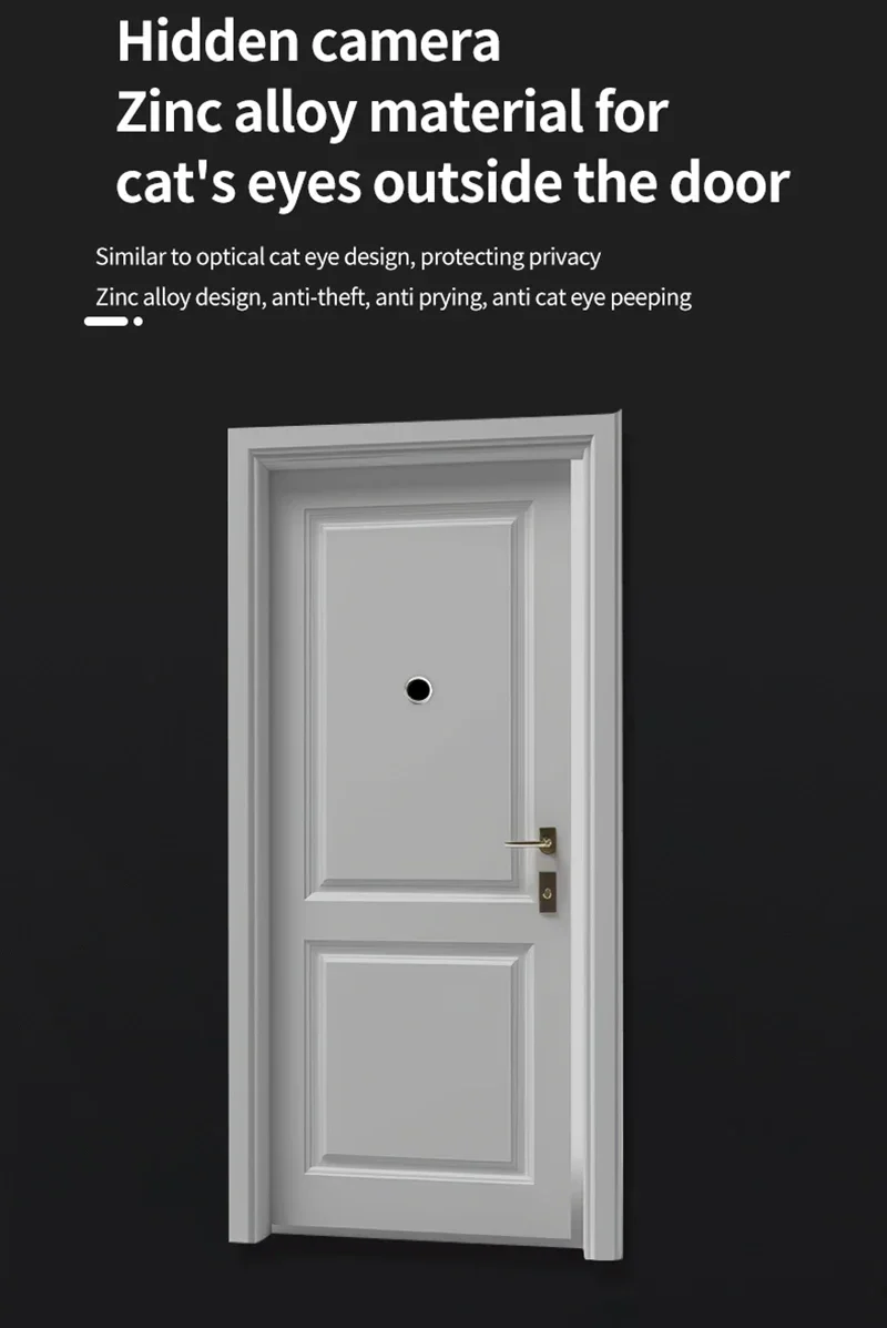 ใหม่ WiFi สมาร์ทประตู Bell Eye - Peephole Camera Viewer บทวิจารณ์และราคา
