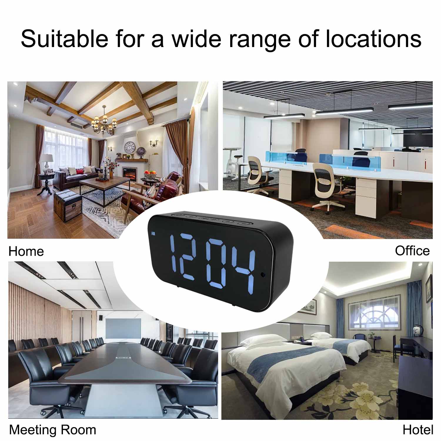 กล้องนาฬิกา Wi-Fi พร้อม 1080P  - Hidden Camera Clock บทวิจารณ์และราคา