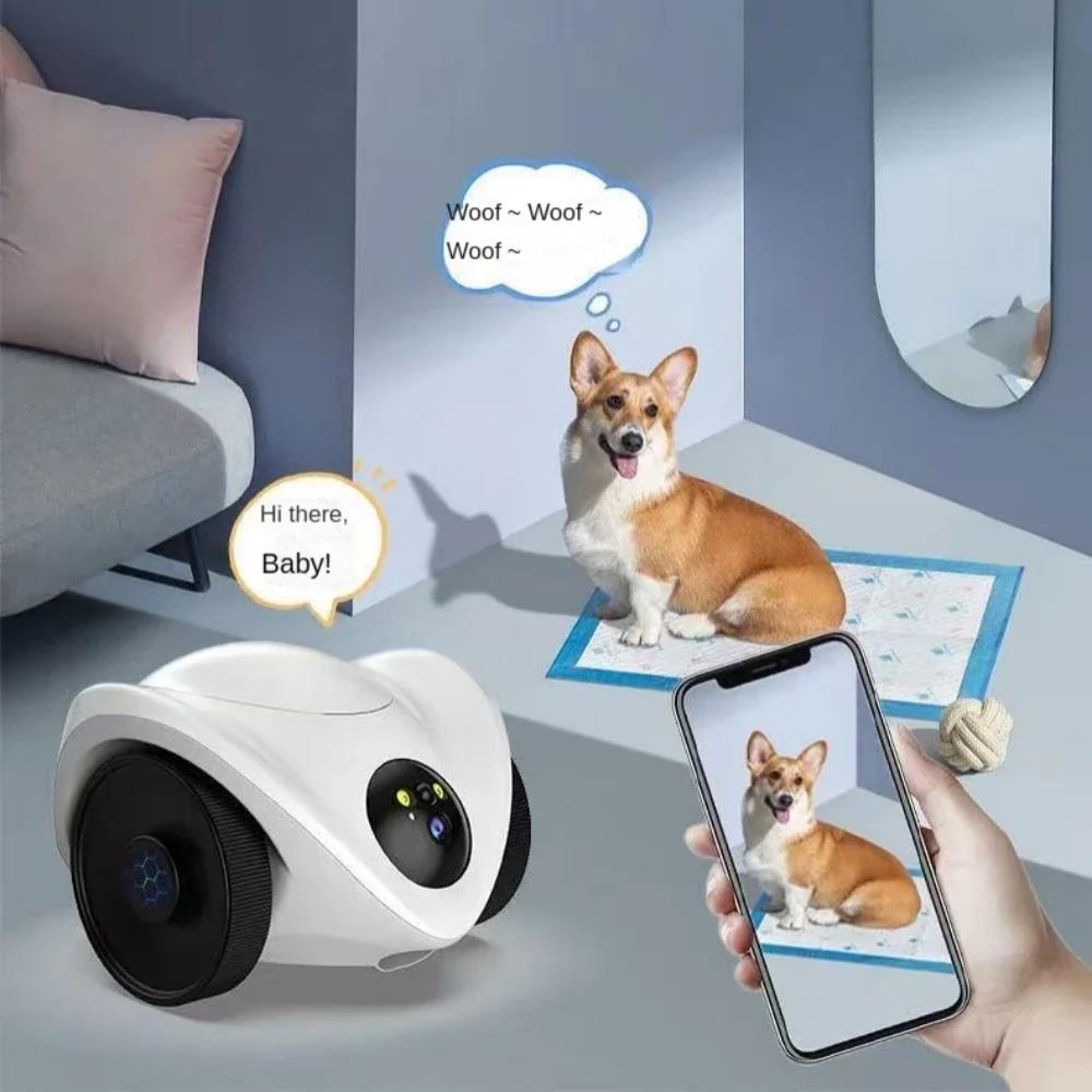 สัตว์เลี้ยงหุ่นยนต์กล้อง 2MP H - Home Security Robot Dog บทวิจารณ์และราคา