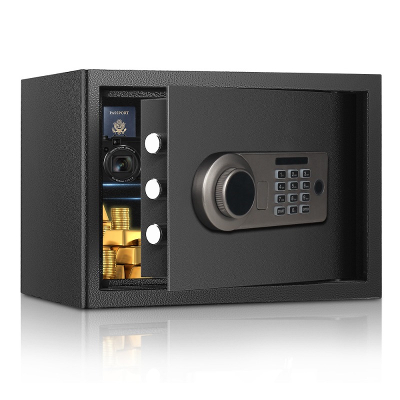 ตู้เซฟอิเล็กทรอนิกส์ขนาดเล็ก 2 - Home Security Safe บทวิจารณ์และราคา