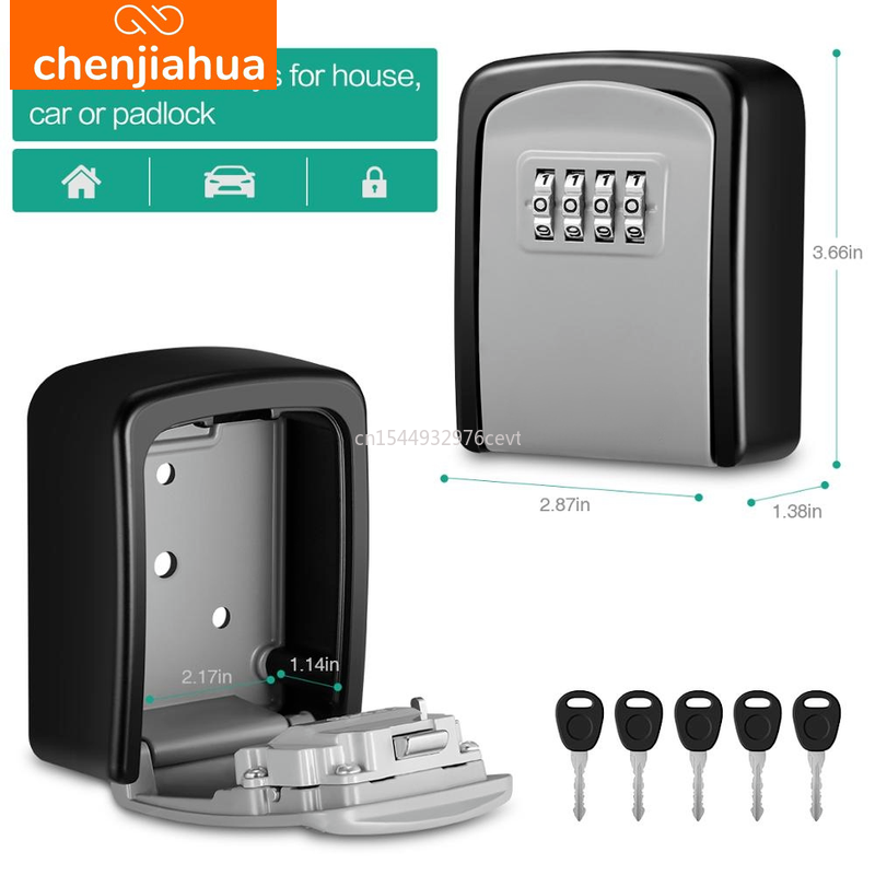 Wall Mount Key Storage Secret  - Home Security Key Box บทวิจารณ์และราคา