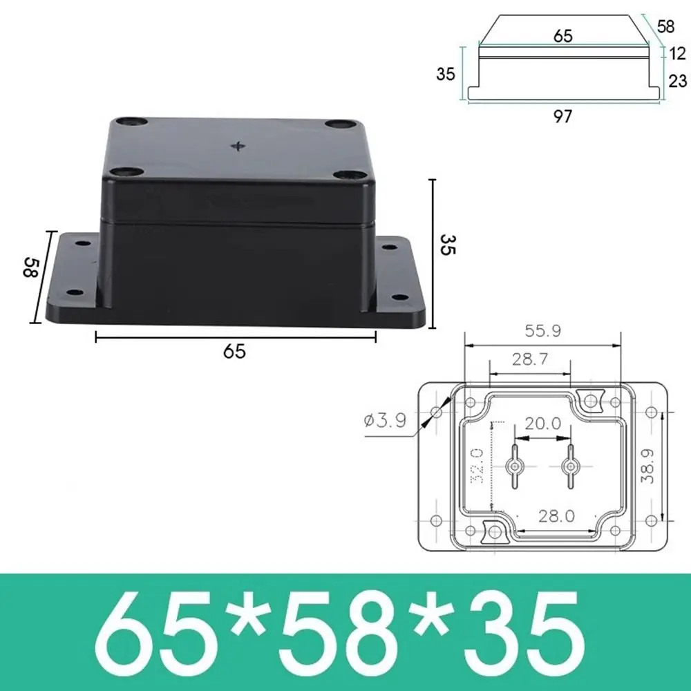 กล่องพลาสติก ABS สำหรับอุปกรณ์ - Home Security Project บทวิจารณ์และราคา