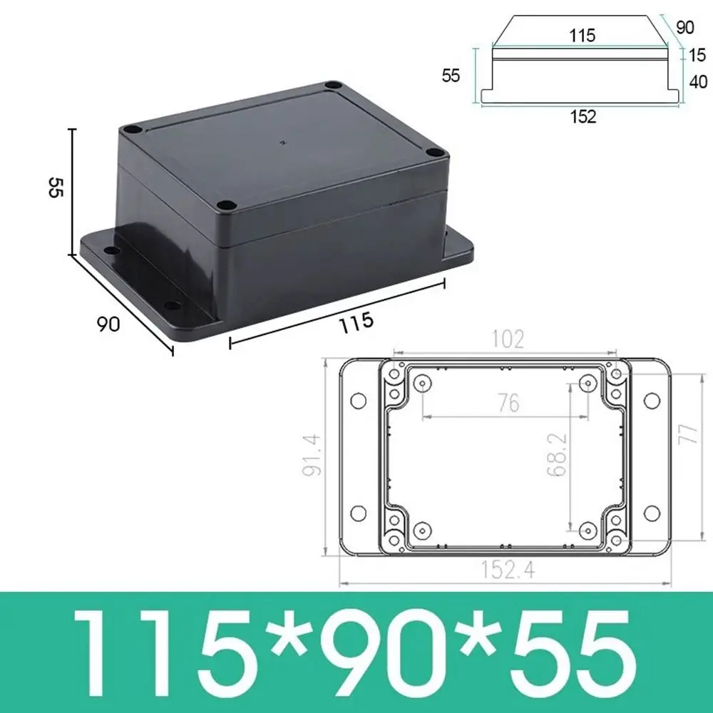 กล่องพลาสติก ABS สำหรับอุปกรณ์ - Home Security Project บทวิจารณ์และราคา