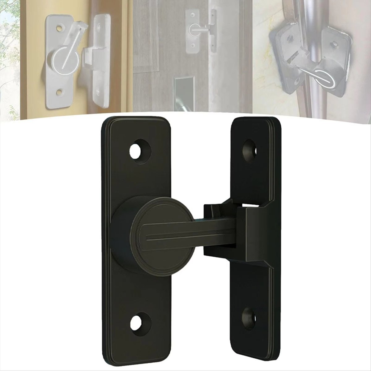A72P สำหรับประตู 90 องศา ล็อคเ - Home Security Door Reinforcement Lock บทวิจารณ์และราคา
