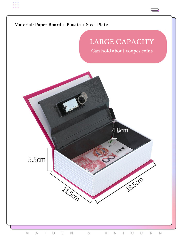 ขนาด S รหัสผ่านซ่อนหนังสือปลอด - Home Security Officer บทวิจารณ์และราคา