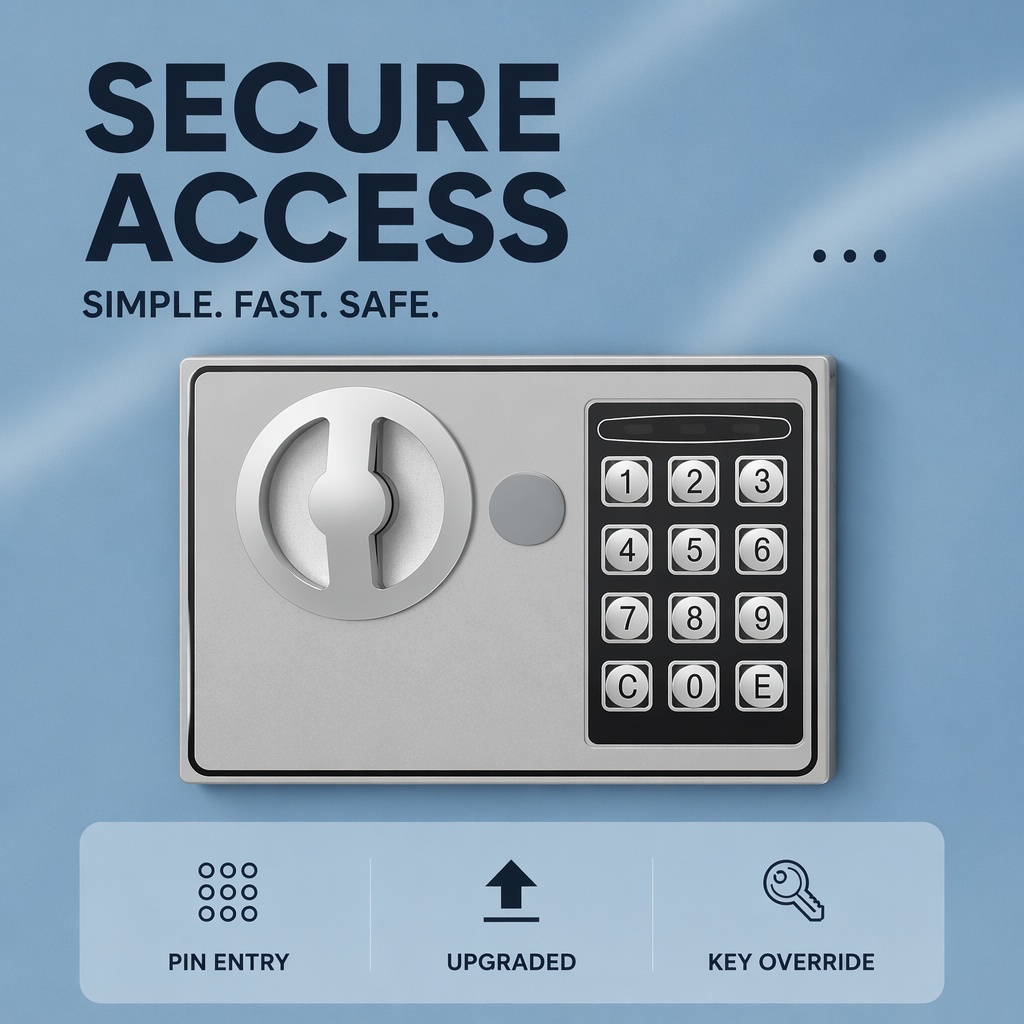 ตู้เซฟเหล็กดิจิตอลพร้อมแป้นกดอ - Home Security Key Box บทวิจารณ์และราคา