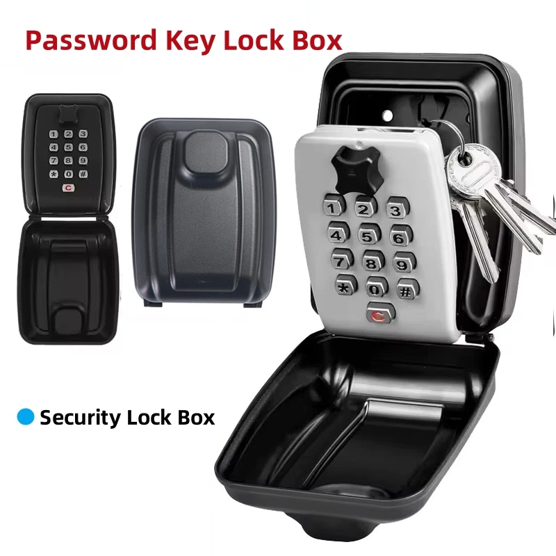 รหัสผ่านกล่องล็อคกุญแจกันน้ําต - Home Security Key Box บทวิจารณ์และราคา