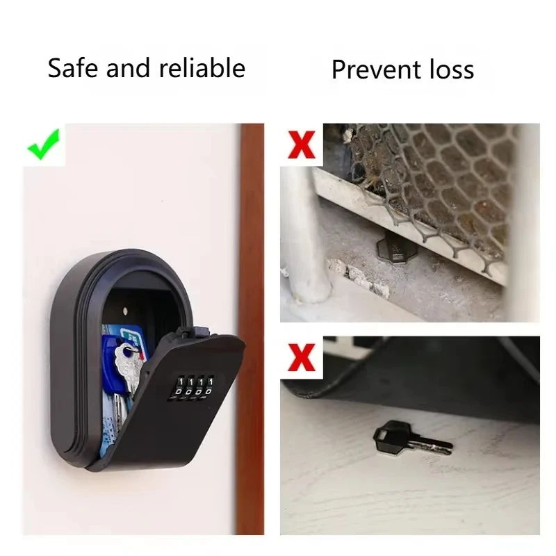 กล่องล็อคกุญแจแบบติดผนัง, รหัส - Home Security Key Box บทวิจารณ์และราคา
