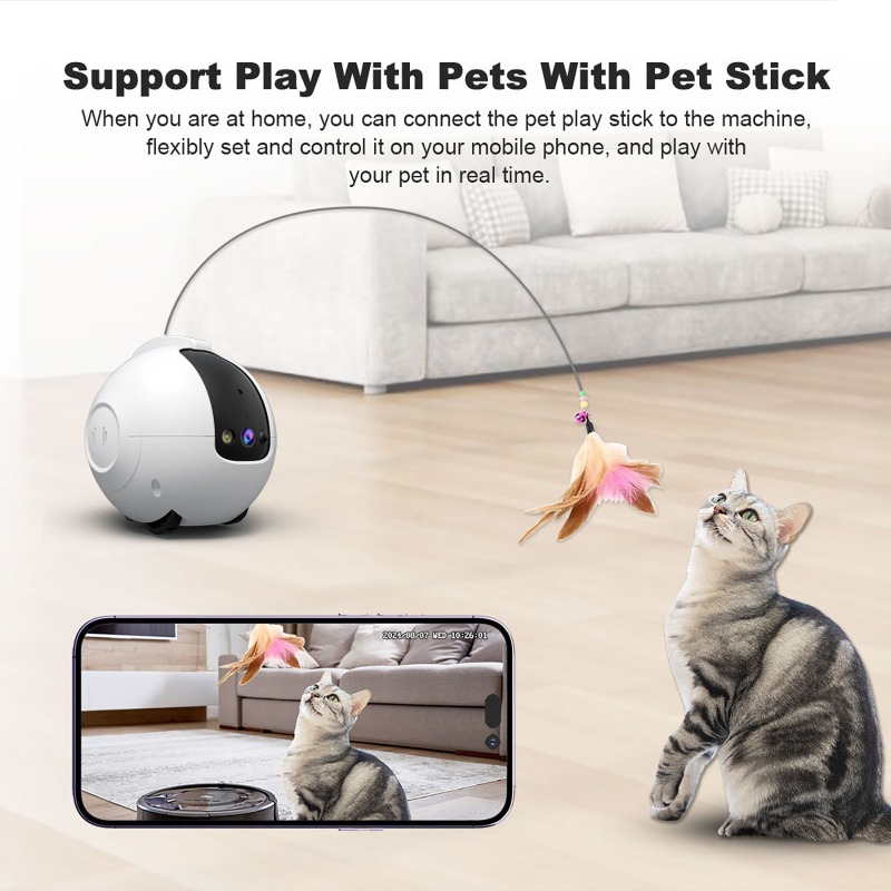 กล้องรักษาความปลอดภัยสำหรับดูแ - Home Security Robot Dog บทวิจารณ์และราคา