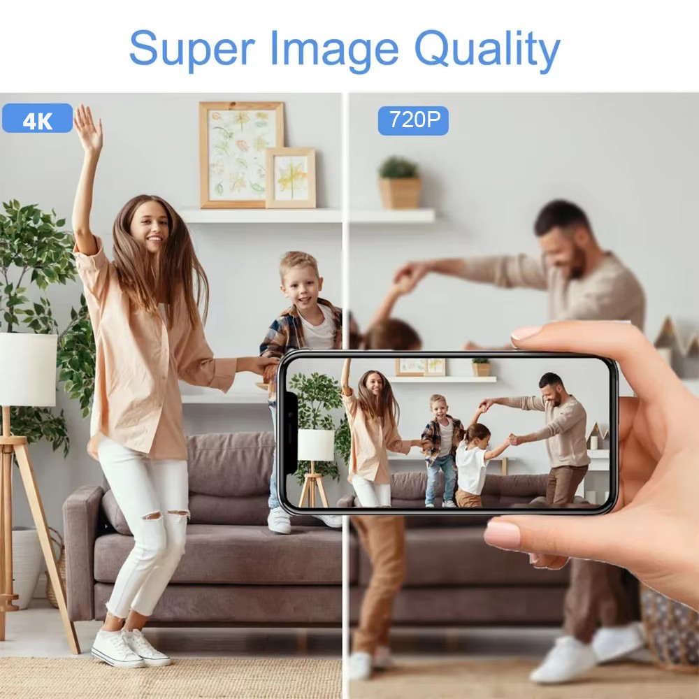 กล้องนาฬิกา WiFi ขนาดเล็ก HD 4 - Hidden Camera Clock บทวิจารณ์และราคา