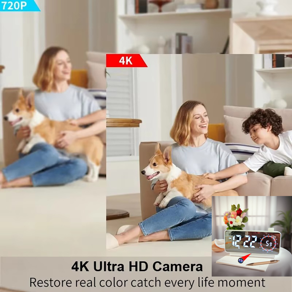 กล้องนาฬิกา WiFi รุ่นใหม่ ความ - Hidden Camera Clock บทวิจารณ์และราคา