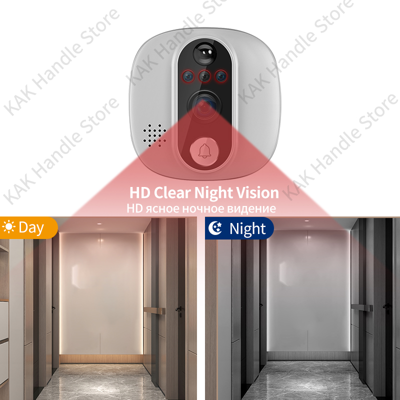 กล้องออดอัจฉริยะ KAK Wifi พร้อ - Peephole Camera Viewer บทวิจารณ์และราคา