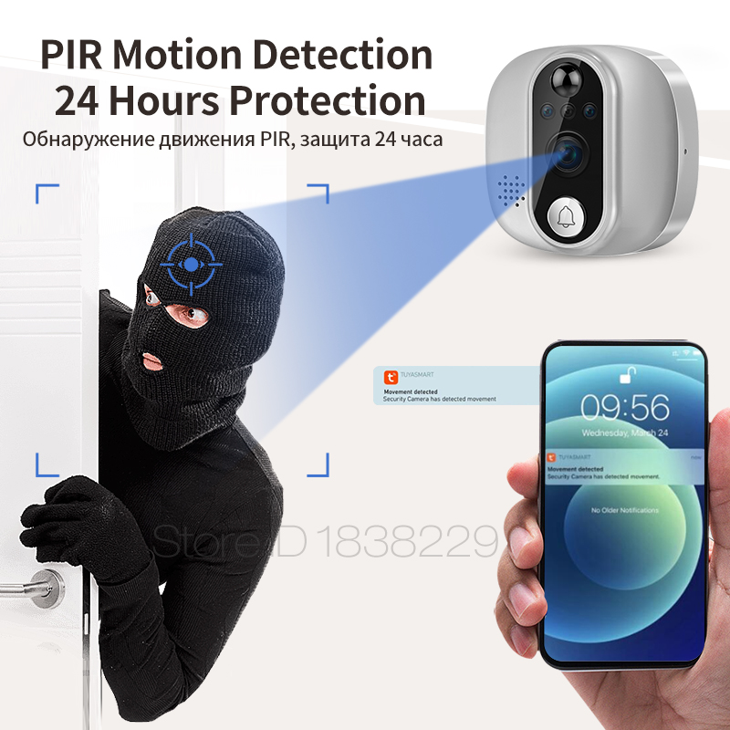 กล้องออดอัจฉริยะ KAK Wifi พร้อ - Peephole Camera Viewer บทวิจารณ์และราคา