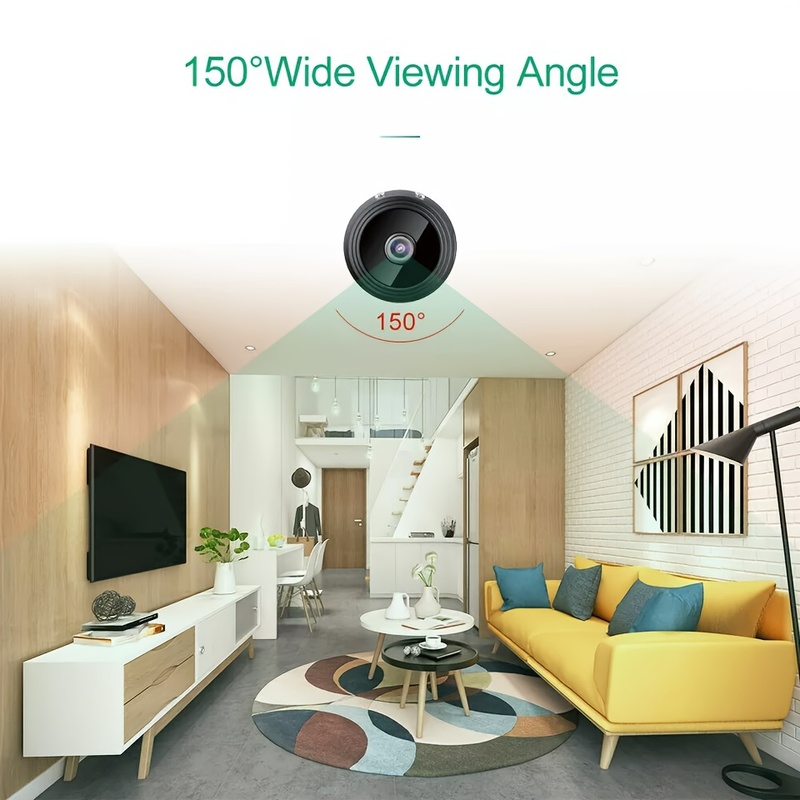 กล้องรักษาความปลอดภัย WiFi ขนา - Home Security Hidden Cameras บทวิจารณ์และราคา