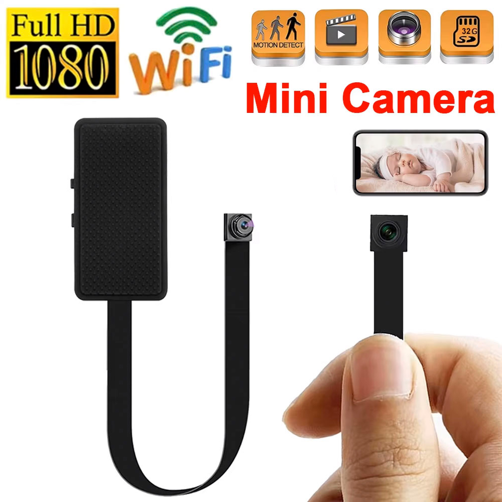 กล้องขนาดเล็ก 1080P HD DIY WiF - Home Security Hidden Cameras บทวิจารณ์และราคา