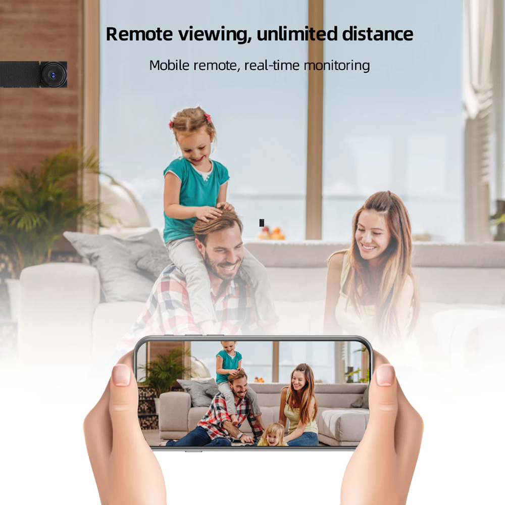 กล้องขนาดเล็ก 1080P HD DIY WiF - Home Security Hidden Cameras บทวิจารณ์และราคา