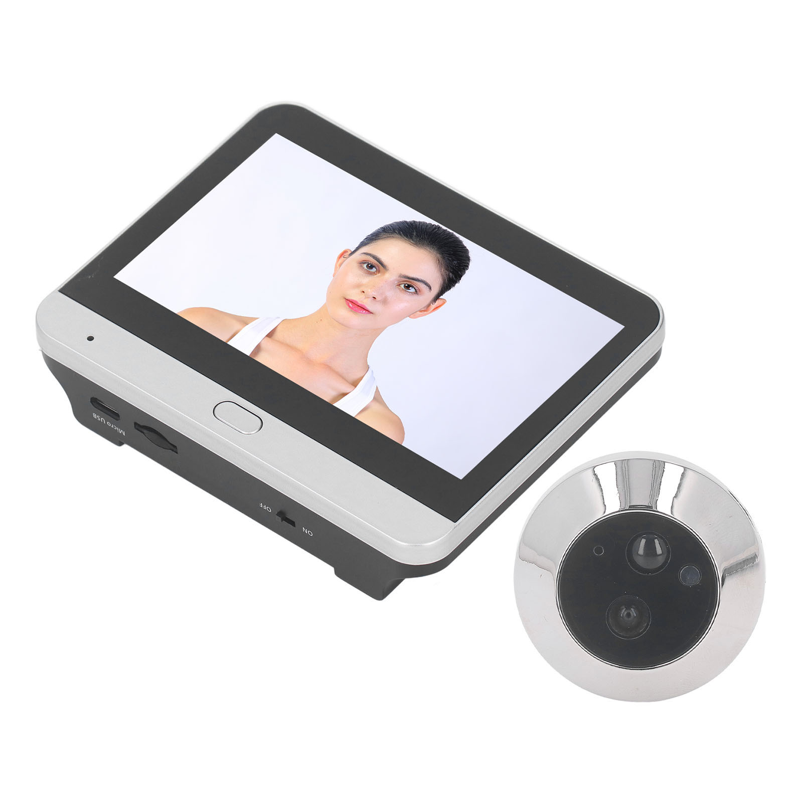 กล้องมองประตูดิจิตอล มุมกว้าง  - Peephole Camera Viewer บทวิจารณ์และราคา