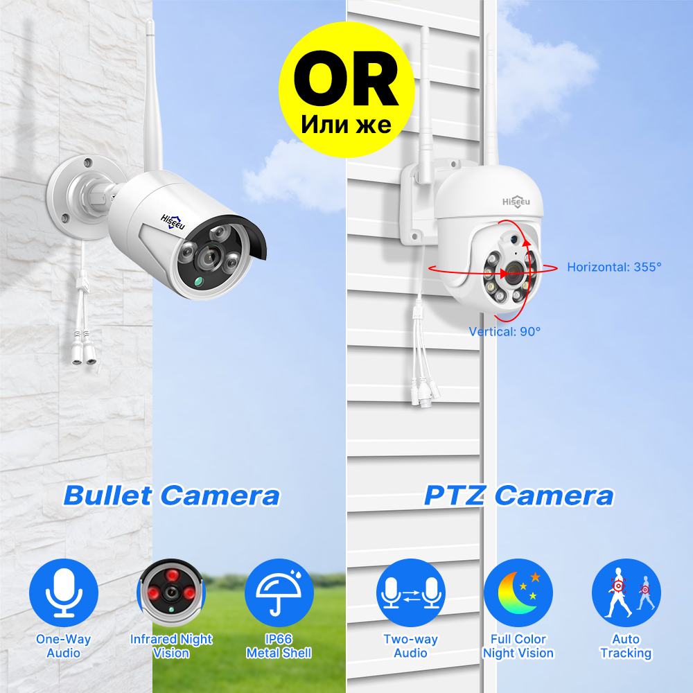 ฮิซี 5MP ไวไฟกล้องวงจรปิดระบบร - Nvr Kit 8 Channel บทวิจารณ์และราคา