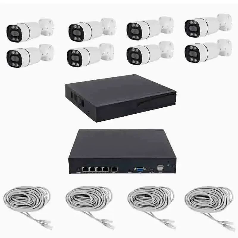 ชุดกล้องวงจรปิด 8CH 5MP PoE NV - Nvr Kit 8 Channel บทวิจารณ์และราคา