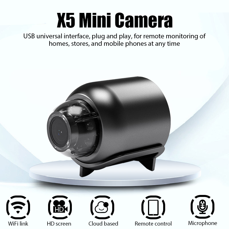 X5 มินิกล้อง HD 1080P Home Sec - Home Security Hidden Cameras บทวิจารณ์และราคา