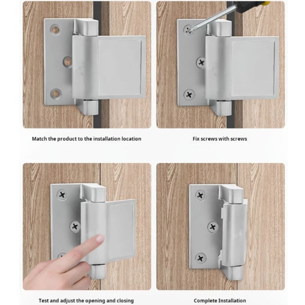 ล็อคประตูอลูมิเนียมอัลลอยด์ คว - Home Security Door Reinforcement Lock บทวิจารณ์และราคา